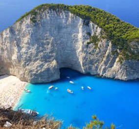 Huffington Post: Το «Ναυάγιο» στη Ζάκυνθο, η ωραιότερη παραλία της Ελλάδας, άρα και του κόσμου (φωτό)