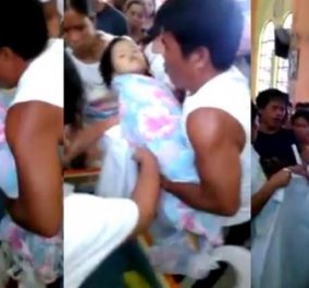 Φιλιππίνες: Απίστευτο κι όμως αληθινό! Κοριτσάκι τριών χρονών «αναστήθηκε» την ώρα της κηδείας του! (βίντεο)
