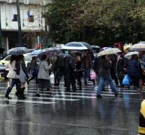 Χειμωνιάτικη μέρα με βροχές και καταιγίδες!