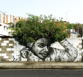 Όταν 20+1 γκράφιτι αλληλεπιδρούν με τη φύση το καλλιτεχνικό αποτέλεσμα είναι κάτι παραπάνω από φανταστικό! Απολαύστε τα! (φωτό) - Κυρίως Φωτογραφία - Gallery - Video