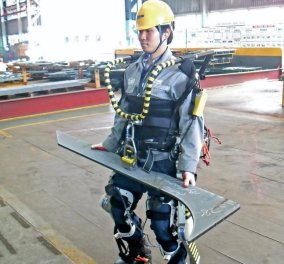 Εργάτες ναυπηγείου γίνονται «Iron Men» χάρη σε ρομποτικό εξωσκελετό-Θα μπορούν να μεταφέρουν βάρη 100 κιλών σαν πούπουλα! - Κυρίως Φωτογραφία - Gallery - Video