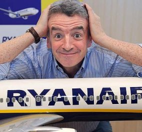 Στην Κύπρο ο Μάικλ Ο' Λίρι της Ryanair για την Cyprus Airways-Αρχίζουν οι διαπραγματεύσεις για την εξαγορά της  - Κυρίως Φωτογραφία - Gallery - Video