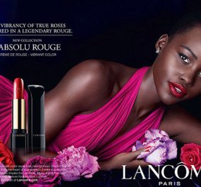 Η Lupita Nyong'o φέρνει λάμψη παλιού... Hollywood στη νέα διαφημιστική καμπάνια της εταιρείας Lancome - Δεν ψηφίστηκε άδικα μια από τις πιο όμορφες γυναίκες του πλανήτη! - Κυρίως Φωτογραφία - Gallery - Video