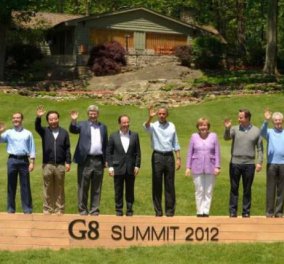 Το G8 συνεδρίασε με θέμα την Ελλάδα... Δείτε τις φωτογραφίες! - Κυρίως Φωτογραφία - Gallery - Video