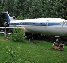 Boeing 727 της Ολυμπιακής έγινε... σπίτι!!