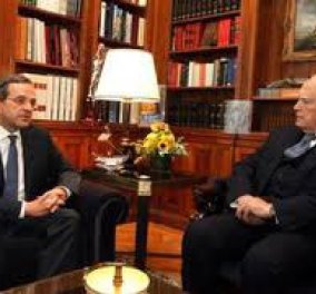 Σε εξέλιξη βρίσκεται η τελετή ορκωμοσίας του νέου Πρωθυπουργού Αντώνη Σαμαρά