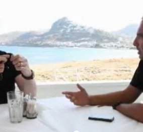 Η συνέντευξη στη Σκύρο των Ρόμπερτ Ντε Νίρο και Τζων Τραβόλτα στο Νίκο Αλιάγα για το Euronews - Κυρίως Φωτογραφία - Gallery - Video