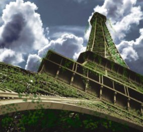 Ανεμογεννήτριες και φωτοβολταϊκά για έναν ''πράσινο'' Πύργο του Άιφελ