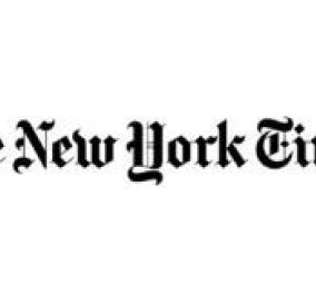 Πρώτη σελίδα στους New York Times