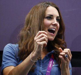 Kate: Η πιο φανατική θεατής των Ολυμπιακών Αγώνων