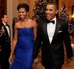 Με καθυστέρηση τριών ημερών το ζεύγος Ομπάμα γιόρτασε την επέτειο των γάμων του