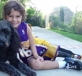 Η συγκινητική ιστορία του 9χρονου  Ezra Frech σίγουρα θα σας εμπνεύσει: Με 1 πόδι & 7 δάχτυλα είναι κορυφαίος παίχτης του μπάσκετ