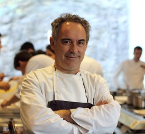Ferran Adrià  o "τρελός" της κουζίνας: "Δεν με ενδιαφέρει να δημιουργώ πιάτα - Θέλω να δημιουργώ αυτούς που δημιουργούν τα πιάτα"! 