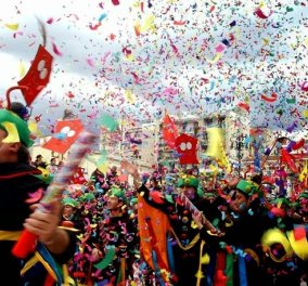 Καρναβάλι στην Πάτρα, την Ξάνθη, το Ρέθυμνο, το Γαλαξίδι, τη Νάουσα, τη Θεσσαλονίκη αλλά και την Αθήνα μικροί και μεγάλοι ετοιμάζονται για ξέφρενα γλέντια, χορό και τραγούδι