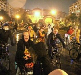 Good News: «Η Λερναία ύδρα της κρίσης» είναι το θέμα στο δημοφιλές ποδηλατικό καρναβάλι της Θεσσαλονίκης που διοργανώνεται για 8η σερί χρονιά!