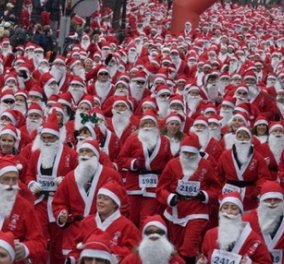 Good News: Η Αθήνα γεμίζει Άγιους Βασίληδες: Το 1ο Santa Run είναι γεγονός!