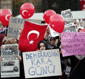 Θύελλα αντιδράσεων με το Πογκρόμ δημοσιογράφων από τον Ερντογάν: ''Θα χτυπήσουμε τους προδότες"