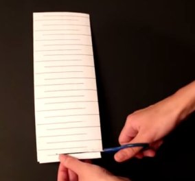 10 καταπληκτικά κόλπα με χαρτί σε ένα μόνο 5λεπτο βίντεο - Δοκιμάστε τα & εντυπωσιάστε