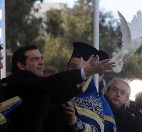 Economist: Ο άθεος Τσίπρας απελευθερώνει το περιστέρι των Θεοφανείων - Θα του κάνει καλό όμως!‏