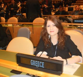 Top Woman η  Βίκυ Νιάκα - Μια Κοζανίτισα 22 ετών που βρέθηκε στο αρχηγείο του ΟΗΕ