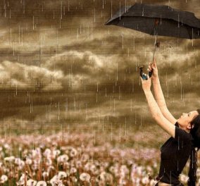 Βροχές και σήμερα σε όλη την Ελλάδα γι αυτό προμηθευτείτε όλοι ομπρέλες - Στους 16 βαθμούς ο υδράργυρος! (βίντεο)