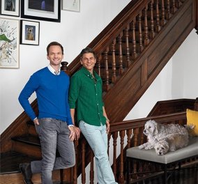 Ο παρουσιαστής των Όσκαρ Neil Harris  & ο σύζυγος του παρουσιάζουν το πολυτελές σπίτι τους στη Νέα Υόρκη! (Slideshow)
