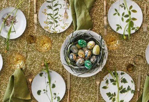 32 Πασχαλινές ιδέες διακόσμησης - Πολύχρωμα αυγά, ανθισμένα λουλούδια & χαριτωμένα λαγουδάκια! (φωτό)