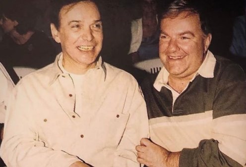 Σπάνια vintage φωτό: Ο Γιώργος Μαρίνος & ο Μιχάλης Ασλάνης στις δόξες τους - Ο παρουσιαστής του Ciao Antenna με τον top designer που "έφυγε" νωρίς ...