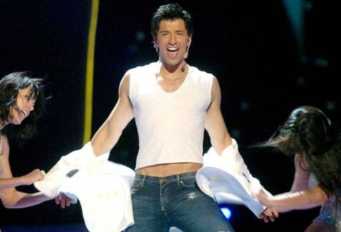 Shake it! Όταν ο Σάκης Ρουβάς ήρθε 3ος στην Eurovision & η ΕΡΤ έκανε ρεκόρ τηλεθέασης με 86,5% - Δείτε φωτό & βίντεο της εποχής - Το 2004 