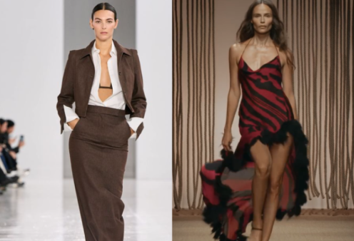 Max Mara ή Roberto Cavalli; - Ιταλικό chic ή sexy look; - Μinimal stylish ο ένας, με φραμπαλάδες ο άλλος οίκος μόδας (φωτό & βίντεο) 