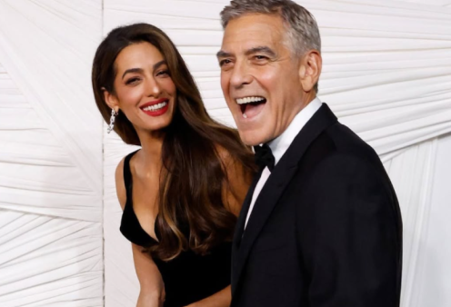 O George Clooney κάνει μαθήματα αμερικανικής κουλτούρας στα παιδιά του, Alexander & Ella – «Δεν είναι jumper, αλλά sweater» (βίντεο)