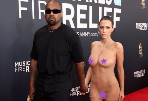 Grammys 2025: Kanye West & Bianca Censori πήγαν ακάλεστοι & έκαναν είσοδο - Ολόγυμνη πλέον η 29χρονη σύζυγος του ράπερ ... (φωτό-βίντεο)