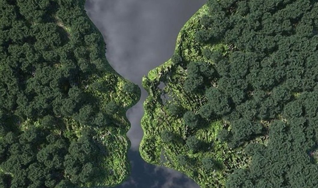 Φωτό ημέρας: Μια εικόνα από ψηλά που... συγκινεί – Η ομορφιά του δάσους/ Photo: Instagram – @chadknight 