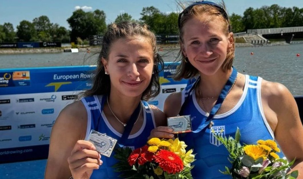 Topwomen οι Χριστίνα Μπούρμπου & Ευαγγελία Αναστασιάδου - Κέρδισαν το ασημένιο μετάλλιο στο Ευρωπαϊκό Πρωτάθλημα κωπηλασίας (βίντεο)