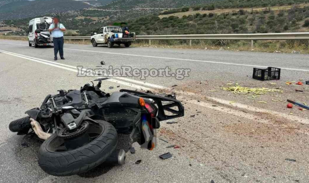 Σοκαριστικό τροχαίο στη Λαμία: Νεκρός 45χρονος γιατρός, πατέρας 4 ανήλικων παιδιών – Η μηχανή του συγκρούστηκε με αγροτικό (φωτό)