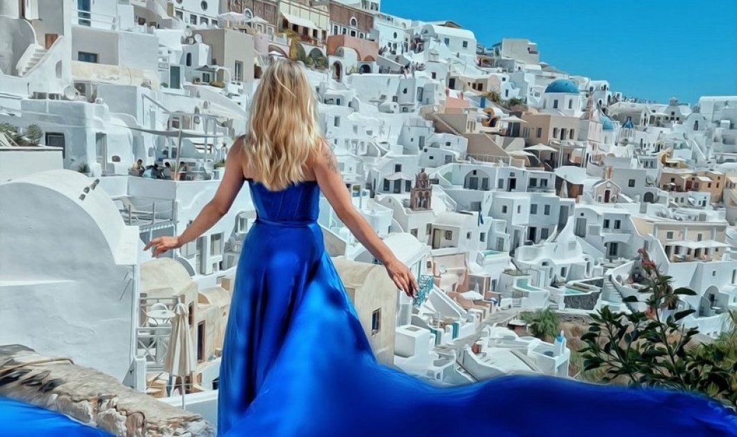 Φωτό ημέρας η Σαντορίνη και το μπλε της Ελλάδας - ένα υπέροχο κλικ @artphotoproject