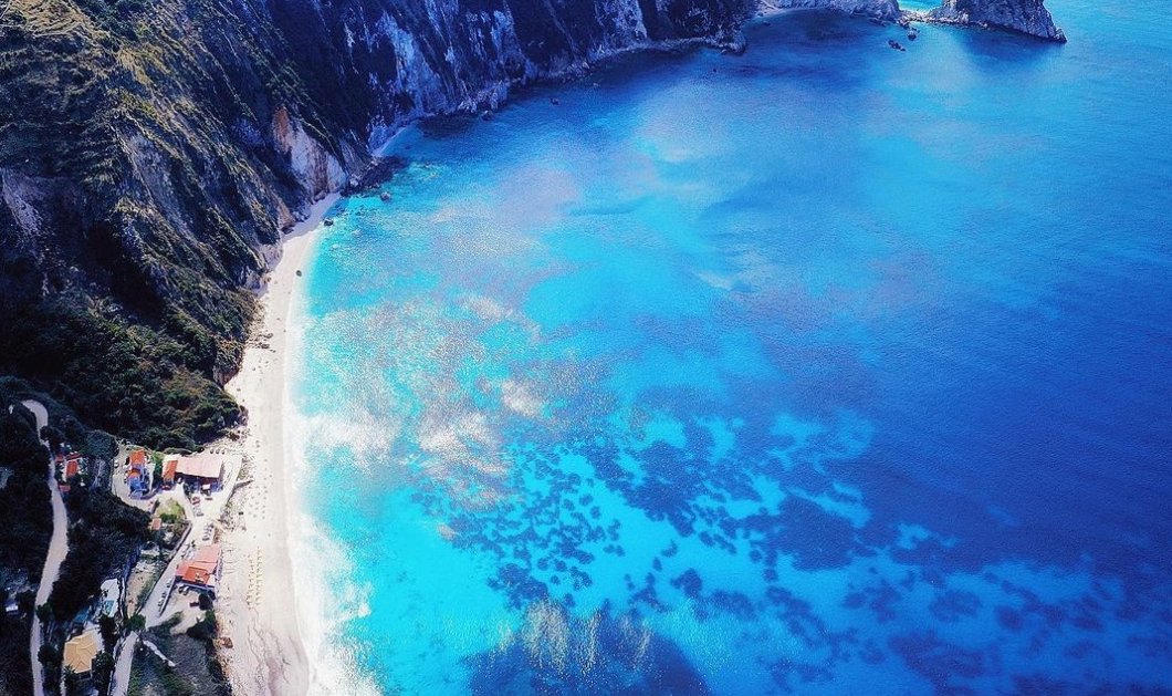 Φωτό ημέρας: Μαγεία η θάλασσα στην Κεφαλονιά/ Photo: @diokaminaris/ instagram