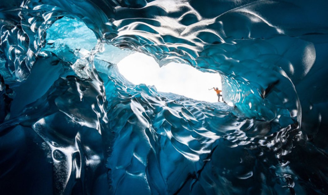 Φωτό από το μεγαλύτερο παγόβουνο της Ευρώπης: Κρυστάλλινο & γεμάτο παγωμένη ομορφιά - Mikael Buck