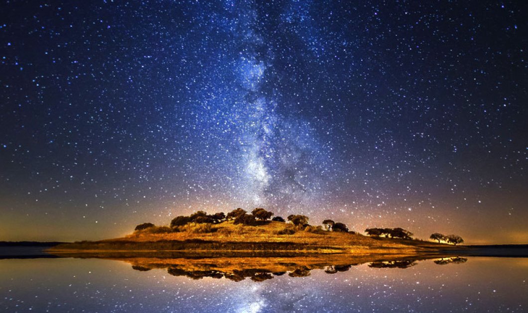 Το εκπληκτικό θέαμα του ουρανού γεμάτο αστέρια στην Πορτογαλία μαγεύει και τον πιο απαιτητικό νου - Picture: Rex/ The Telegraph