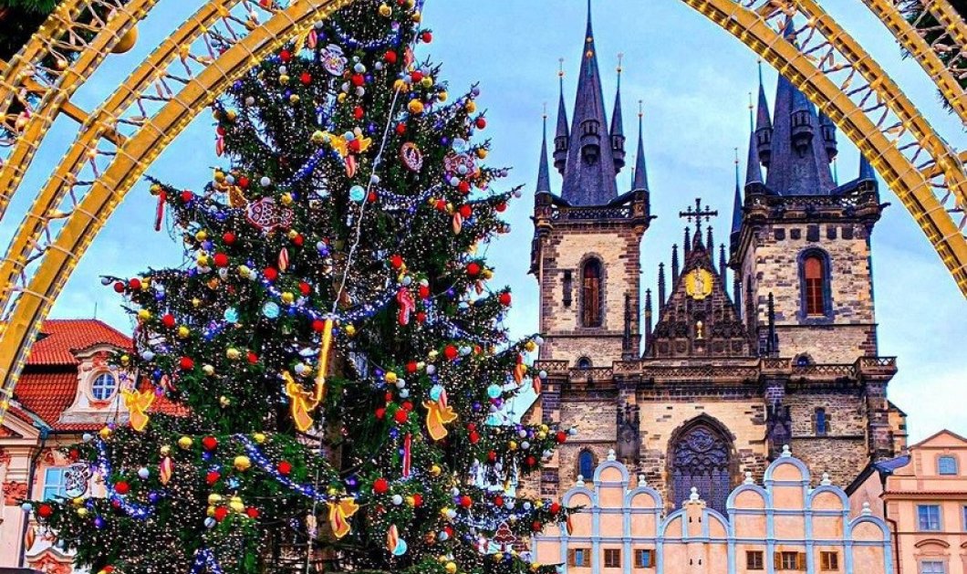Φωτό ημέρας από την χριστουγεννιάτικη Πράγα: Η Ευρώπη «φοράει» τα γιορτινά της - κλικ από @takemyhearteverywhere