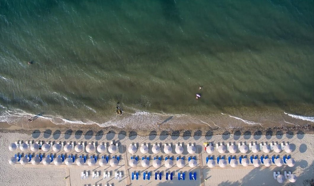 Φανταστική αεροφωτογραφία της παραλίας Σταυρού, στη Θεσσαλονίκη - MotionTeam / ΒΕΡΒΕΡΙΔΗΣ ΒΑΣΙΛΗΣ