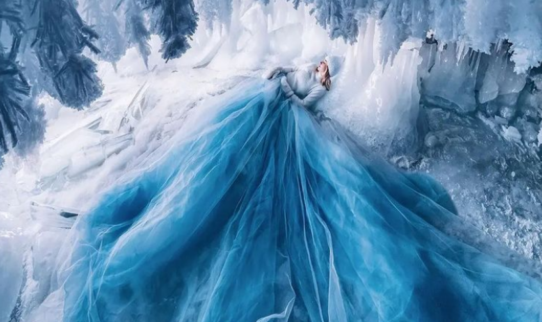 Φωτό ημέρας η "βασίλισσα του χιονιού" - κλικ από @hobopeeba #eirinika 