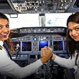 Ποια χώρα εμπιστεύεται τις γυναίκες για κυβερνήτες αεροπλάνων; - Πρώτη η Ινδία σε πιλοτίνες με ποσοστό 12,4% (φωτό)