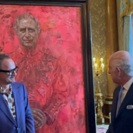 Πορτραίτο Βασιλιά Καρόλου: «Πνιγμένος στο αίμα φαίνεται…ο χειρότερος πίνακας που έγινε ποτέ» - Οι αντιδράσεις στο διαδίκτυο… (φωτό & βίντεο)