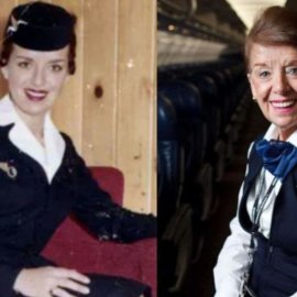 Πέθανε η μακροβιότερη αεροσυνοδός στον κόσμο - Η Bette Nash είχε μπει στο Ρεκόρ Γκίνες - Ξεκίνησε στα 21 της ... (φωτό)