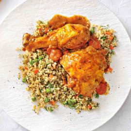 Αργυρώ Μπαρμπαρίγου: Κοτόπουλο ριγανάτο στην κατσαρόλα - Πανεύκολο & γευστικά εγγυημένο, σερβίρεται με πλιγούρι λαχανικών !