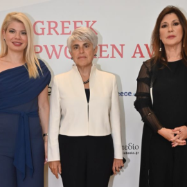 3rd Greek TopWomen Awards - Life Achievement στην εφοπλίστρια Αγγελική Φράγκου, πρόεδρο & chair της Navios Maritime - Με 176 πλοία "λάμπει" στο χρηματιστήριο της Νέας Υόρκης