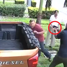 Σοκαριστικό βίντεο: Του ρίχνει 9 σφαίρες επειδή τον ενοχλούσε το ρολόι ύδρευσης του γείτονα 