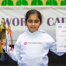 Topwoman η 9χρονη Bodhana - Το κορίτσι-φαινόμενο στο σκάκι γράφει ιστορία & προκαλεί τους αντιπάλους της 