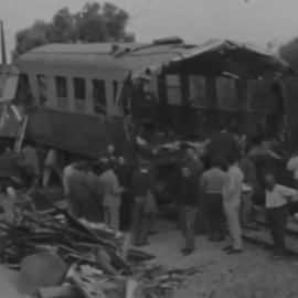 1968: Σιδηροδρομική τραγωδία στο Δερβένι με 34 νεκρούς , 125 τραυματίες – Το ένα τρένο έπεσε πάνω στο άλλο (βίντεο)